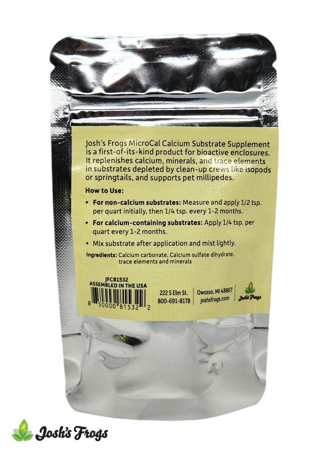 Josh's Frogs MicroCal Calcium Additive for Invertebrates, Soils and Substrates (.75 oz) - Image 2